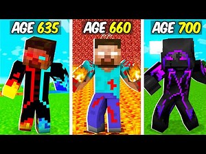 Surviving 700 Years As Herobrine In Minecraft!