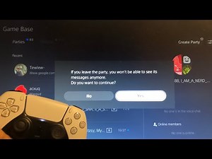 PS5: How to Delete Messages/Parties Tutorial! (For Beginners) 2025