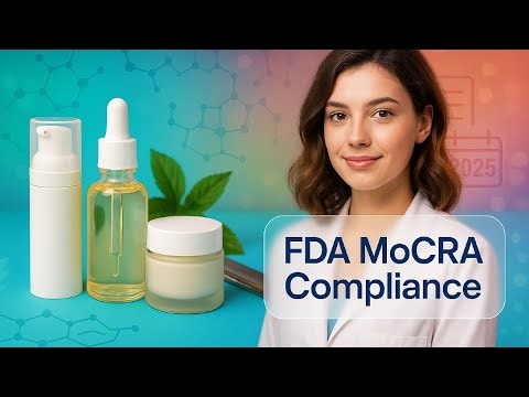 MoCRA Compliance: Facility Registration, Product Listing and Safety Substantiation Training