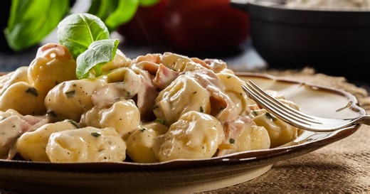 Njoki u finom umaku od gljiva