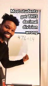 Most Students Get THIS Decimal Division Wrong | Long Division Algorithm (Part 1)