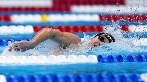 Trials: Finke cruises, dramatic finish for 2nd in 1500m free