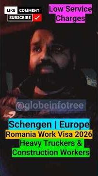 Romania Work Permit Visa 2026, Romania Work Visa 2026, and Construction Jobs in Romania 2026