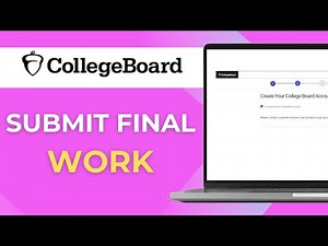 How to Submit Work as Final in College Board AP