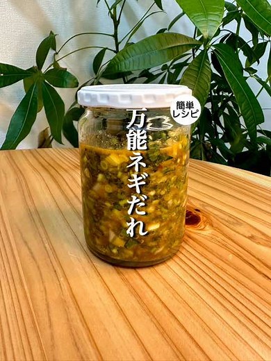 簡単レシピ: 万能ネギダレの作り方！