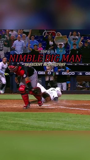Top 6 Nimble Big Men in Baseball