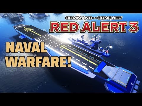 Red Alert 3 | Naval Warfare vs Naomi Shirada | Commander of the Imperial Navy