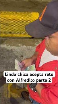 Cute girl accepts challenge with Alfredito part 2 #youtubeshorts #shorts #quotes #date #comedy
