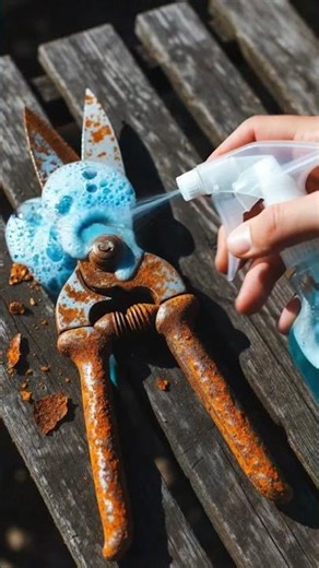 Most satisfying rust removal | AI | #shorts