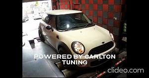 Mini one D in for a performance dyno upgrade, with EGR software...