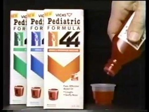 Vicks Pediatric Formula 44 Home Alone Commercial from 1989