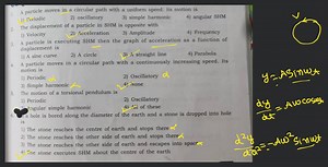 [Solved] The motion of a torsional pendulum is: - Concepts of P... | Filo