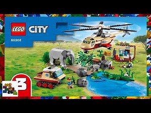 LEGO instructions - City - Wildlife Rescue - 60302 - Wildlife Rescue Operation (Book 3)