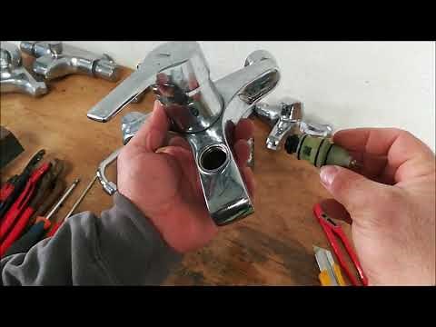 How to remove bath shower faucet diverters