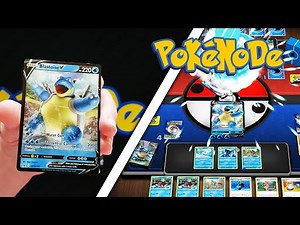 Blastoise V Deck Battle | Blastoise V Battle Deck Opening and Battle