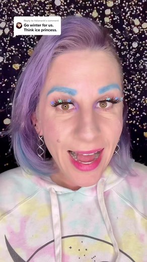 Ice Princess Face Paint Tutorial