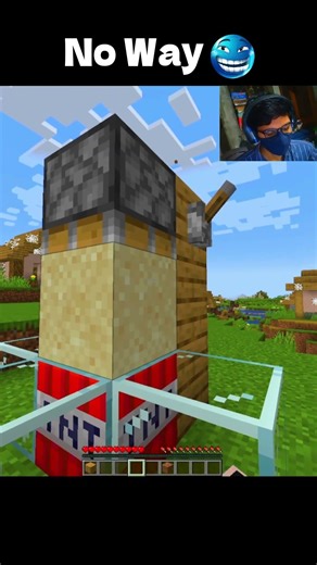 Minecraft TNT But It’s SAND 😳💀 #minecraft