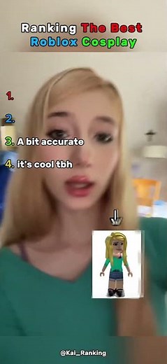 Ranking The Best Roblox Cosplay!