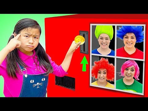 Jannie and Lyndon Robot Vending Machine | Stories with Good Moral Values