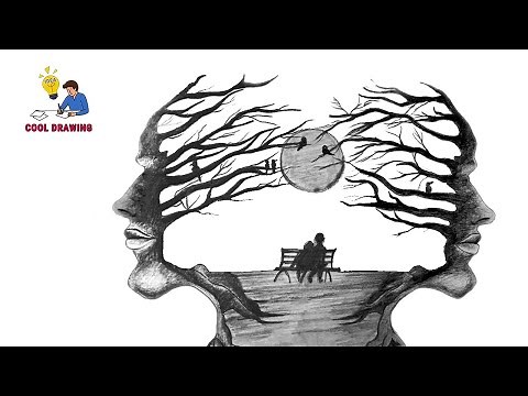 Creative Pencil Drawing | Creative Drawing Ideas With Pencil | Unique Sketch Ideas