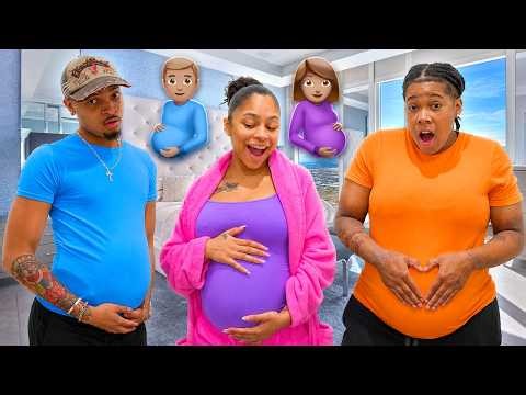 24 Hours Pregnant Challenge With Ke & Zay… They Couldn't Handle It