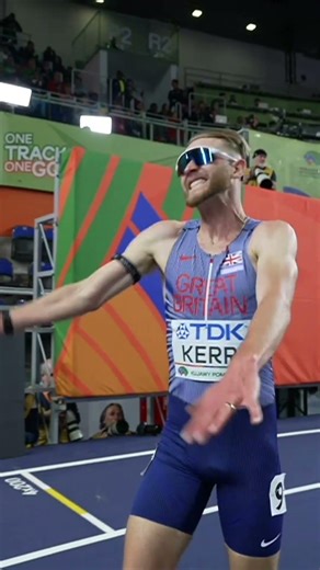 Josh Kerr BACK ON TOP after edging out Cole Hocker for 3000m gold #worldindoorchamps