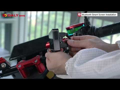 Installation tutorial for a DALY 3-inch wireless Bluetooth screen