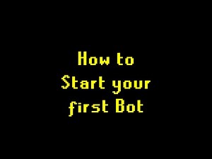 FIRST-TIME BOTTERS, WATCH THIS NOW! Making your FIRST TASK in Botting Hub Manager - Step-by-Step Tut