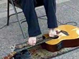 Guitarra con los Pies