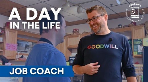 Meet Daniel, a Goodwill Job Coach who makes a difference every day! Through our Supported Employment Program, Daniel helps individuals in our community overcome barriers to employment, building skills, confidence, and independence along the way. 💙 When you shop or donate at Goodwill, you’re helping fund programs that empower people to live, work, and thrive right here in South Central Wisconsin. Want to be part of the good? 🌟 Apply to be a Goodwill Job Coach today at http://tinyurl.com/goodwil