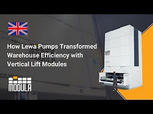 How Lewa Pumps Transformed Warehouse Efficiency with Vertical Lift Modules