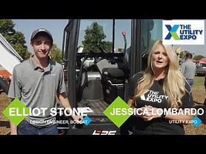 Bobcat shows off its new E35 compact excavator and remote machine control at The Utility Expo 2021