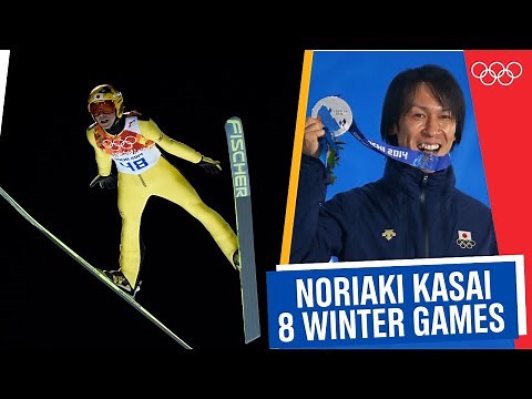 EIGHT OLYMPICS for Noriaki Kasai 🇯🇵⛷