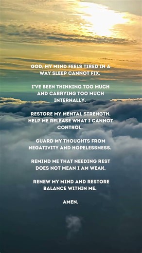🧠 RESTORE MY MIND 🙏 PAUSE HERE #shorts #DailyPrayer #PrayerForPeace