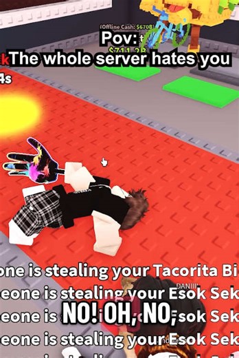 POV the whole server hates you | server