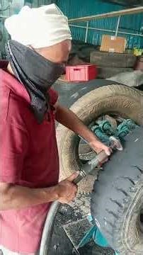 👉 Skiving Process in Tyre Remolding | Saptshrungi Cold Retreads