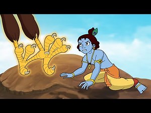 Krishna The Great - Krishna Vs the Giant Owl | Hindi Cartoon for kids | Adventure videos for kids