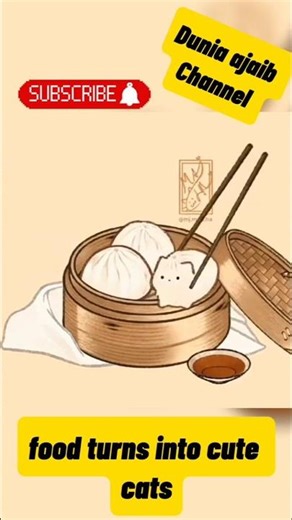 When Food Turns Into a Cat?! Magical & Funny Transformation!