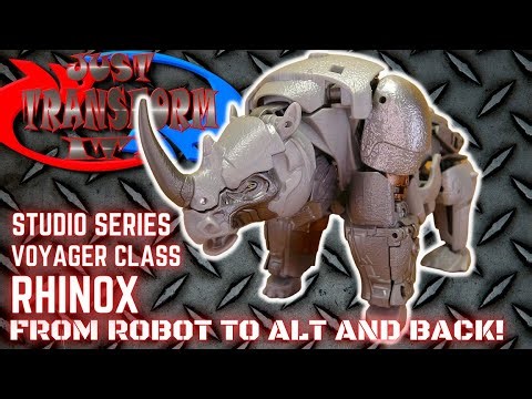JUST TRANSFORM IT!: Studio Series Voyager Rhinox (RotB)
