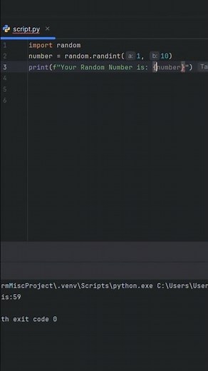 Python Random Number Generator For Beginners #fy #computerlanguages #tech #python on #coding