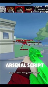 Arsenal new op script #roblox #robloxedit #robloxarsenal #robloxhack
