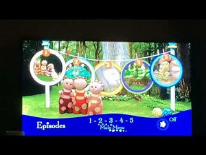 DVD menu walk-through In the Night Garden 2007 DVD