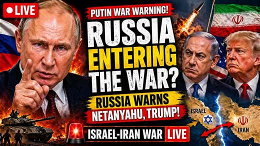 Live | Putin Threatens To Enter War? Russia Warns Netanyahu, Trump | Israel-Iran War LIVE