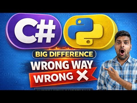 C# List vs Python List 🔥 | Interview Questions ?
