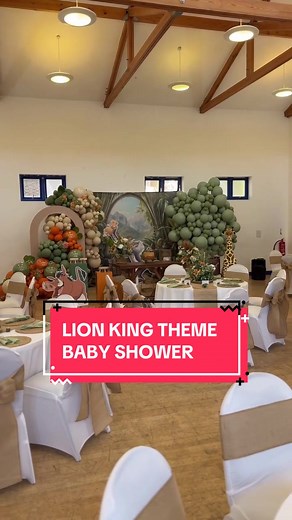 Lion King Themed Baby Shower Ideas and Decorations