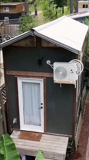 Renovating a Tiny Home to Avoid Paying Rent #shorts
