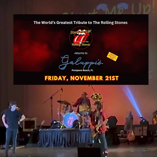 128 reactions · 46 shares |  Start Me Up! A Tribute to The Rolling...