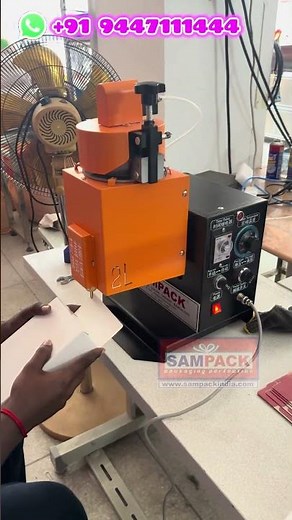 Hot Melt Glue Applicator Machine | Semi-Automatic Gluing for Carton & Box Packaging