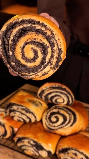 Soft Poppy Seed Rolls #cooking #easyrecipe #recipe #baking