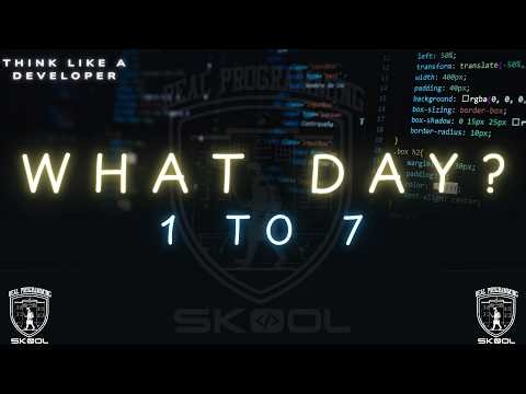 How to Print Day of Week from Number in C++ Using Switch Case